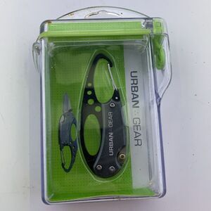 Urban Gear Clipknife Stainless Steel Liner Lock Knife Anodized Aluminum Handle